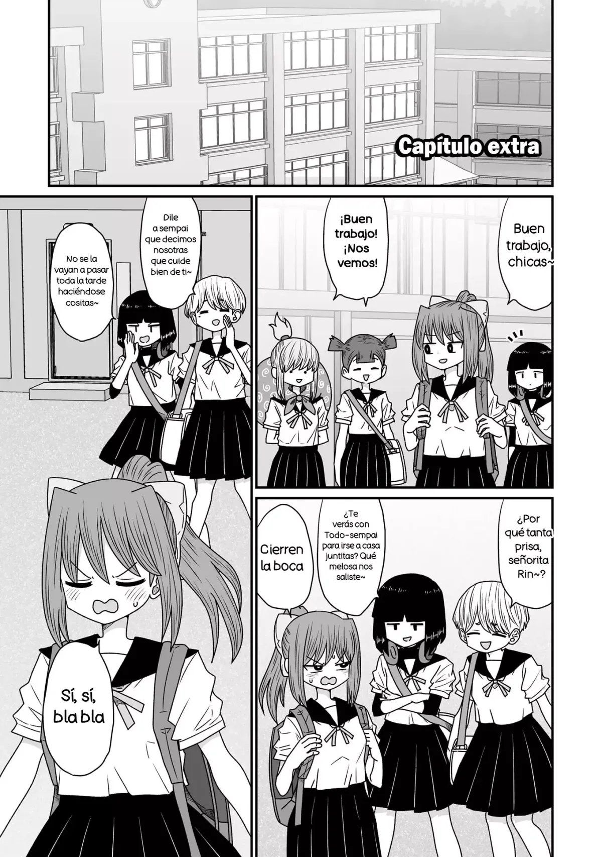Lo siento, pero no me gusta el Yuri Capítulo 43.5 en Línea - página 1