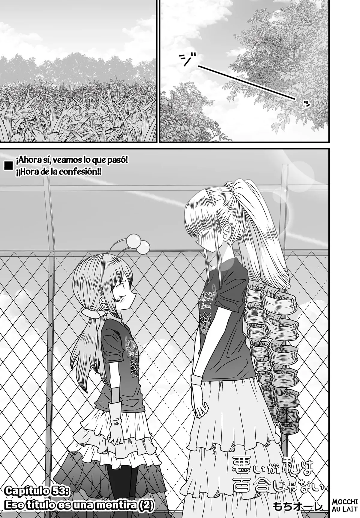 Lo siento, pero no me gusta el Yuri Capítulo 53 en Línea - página 1