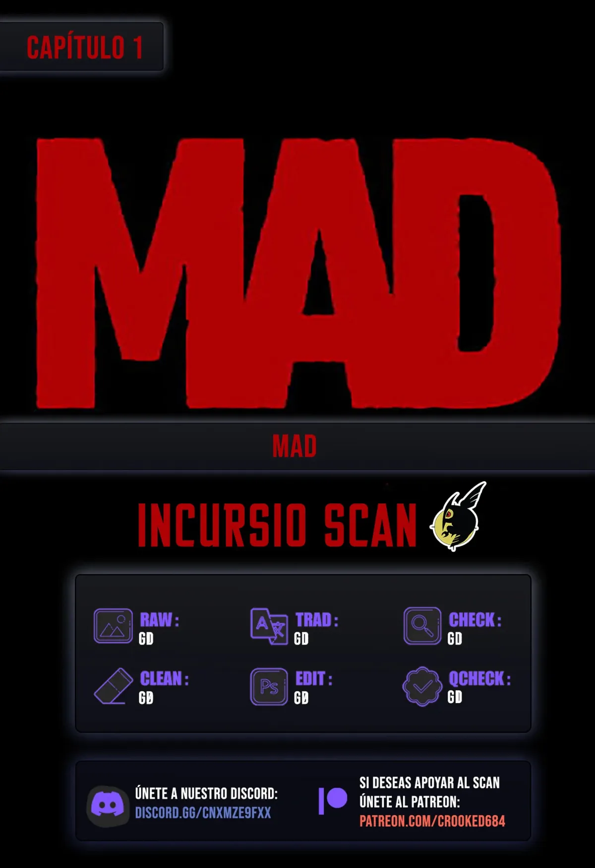 MAD Capítulo 1 en Línea - página 1