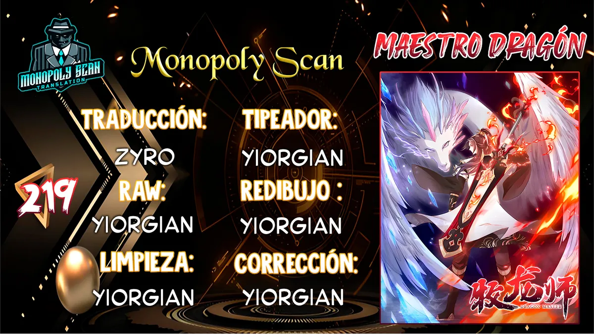Maestro Dragón Capítulo 219 en Línea - página 1