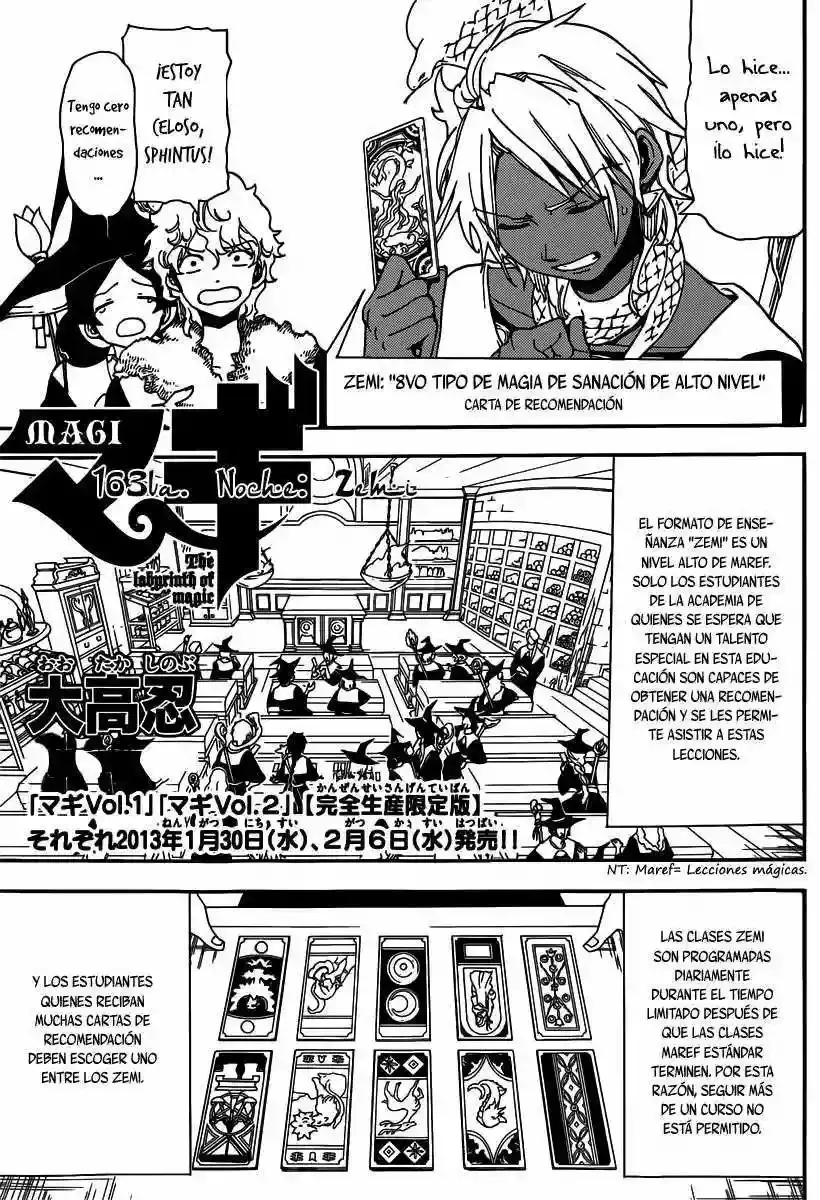 Magi: The Labyrinth of Magic Capítulo 163 en Línea - página 1