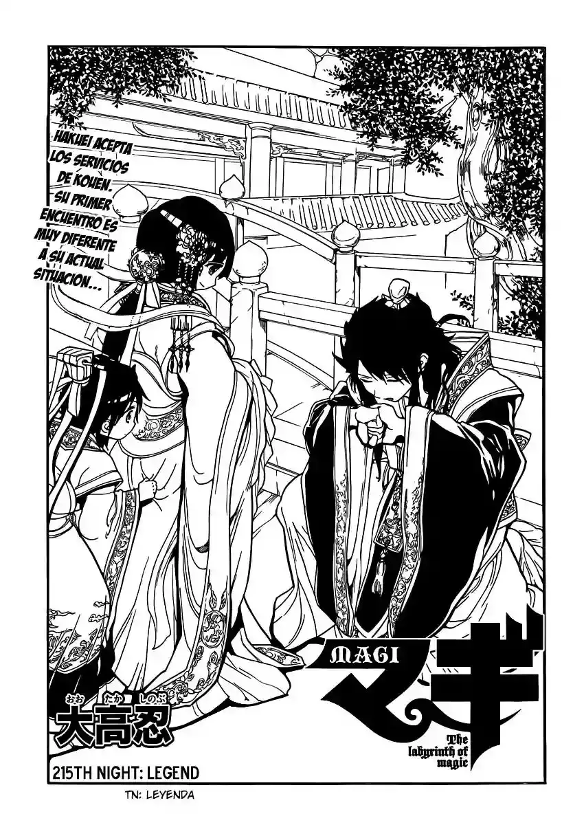 Magi: The Labyrinth of Magic Capítulo 215 en Línea - página 1