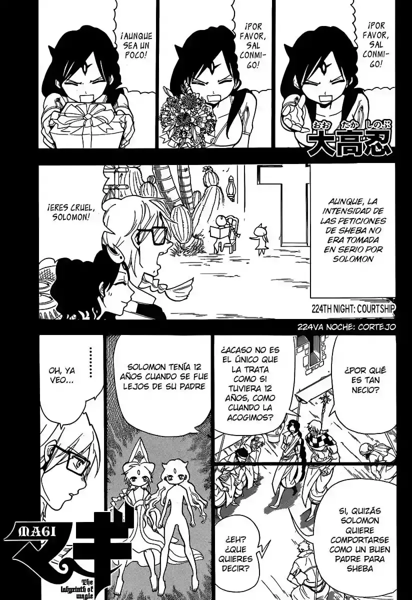 Magi: The Labyrinth of Magic Capítulo 224 en Línea - página 1