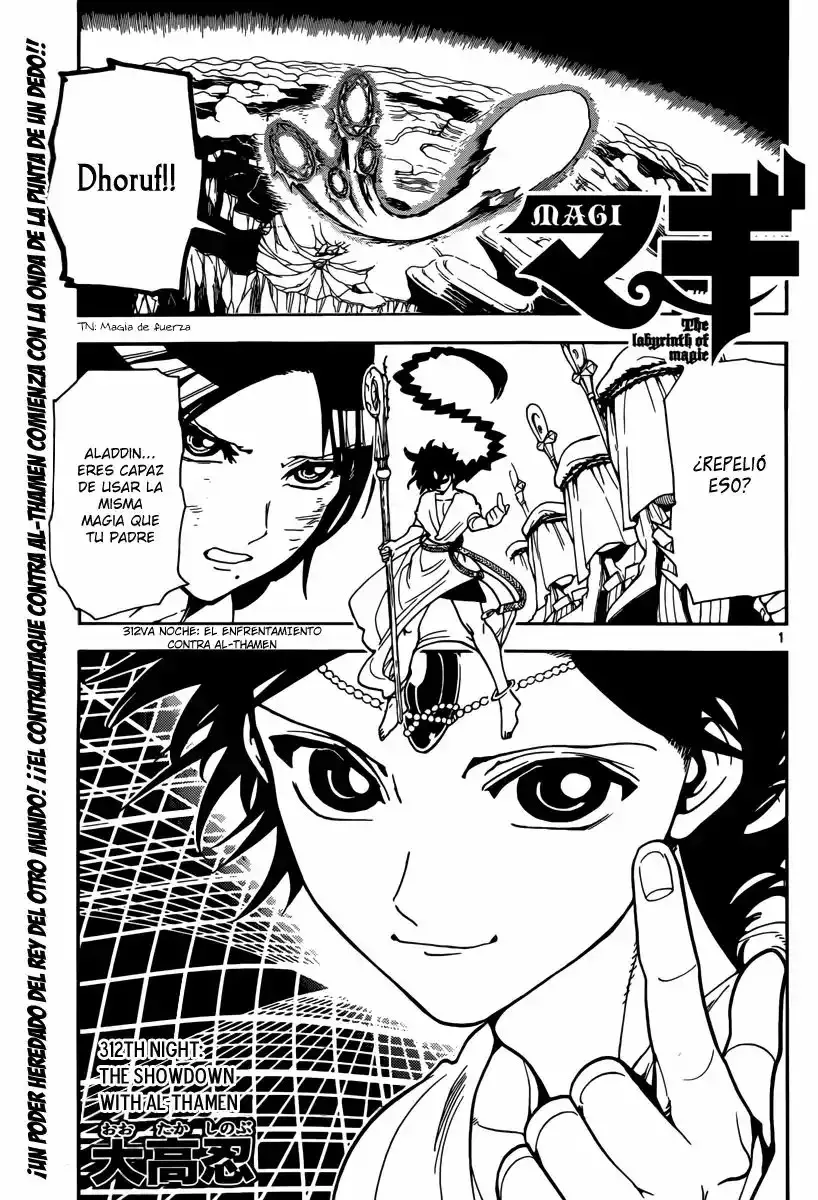 Magi: The Labyrinth of Magic Capítulo 312 en Línea - página 1