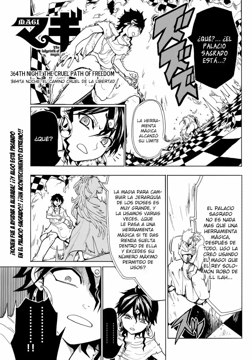 Magi: The Labyrinth of Magic Capítulo 364 en Línea - página 1