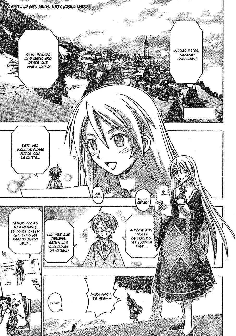 Mahou Sensei Negima! Capítulo 167 en Línea - página 1