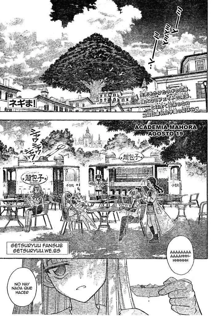 Mahou Sensei Negima! Capítulo 210 en Línea - página 1