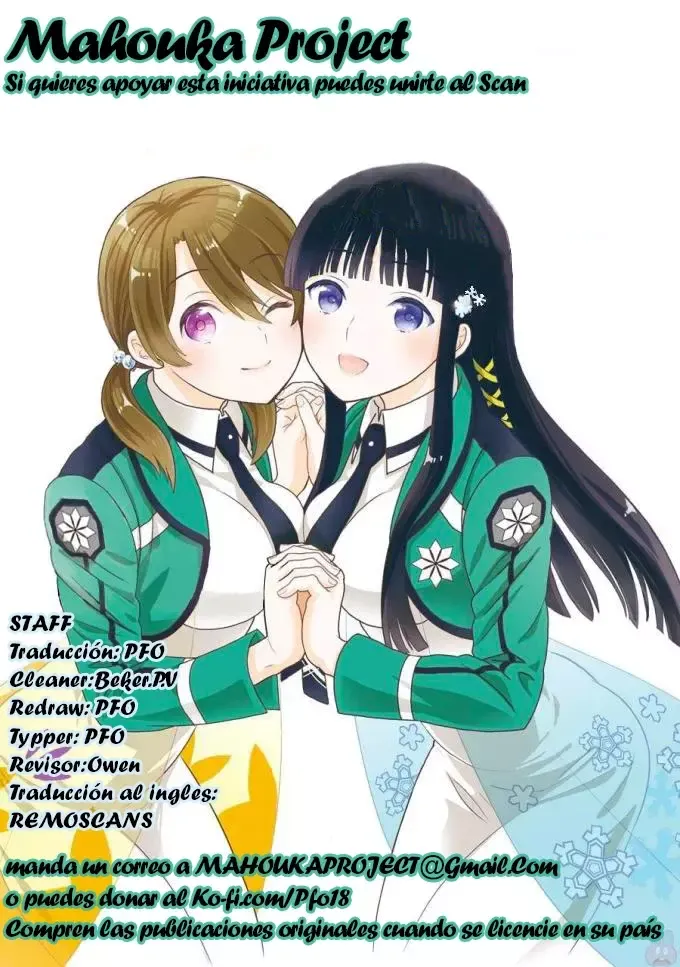 Mahouka Koukou no Rettousei - Raihousha Hen Capítulo 18 en Línea - página 1