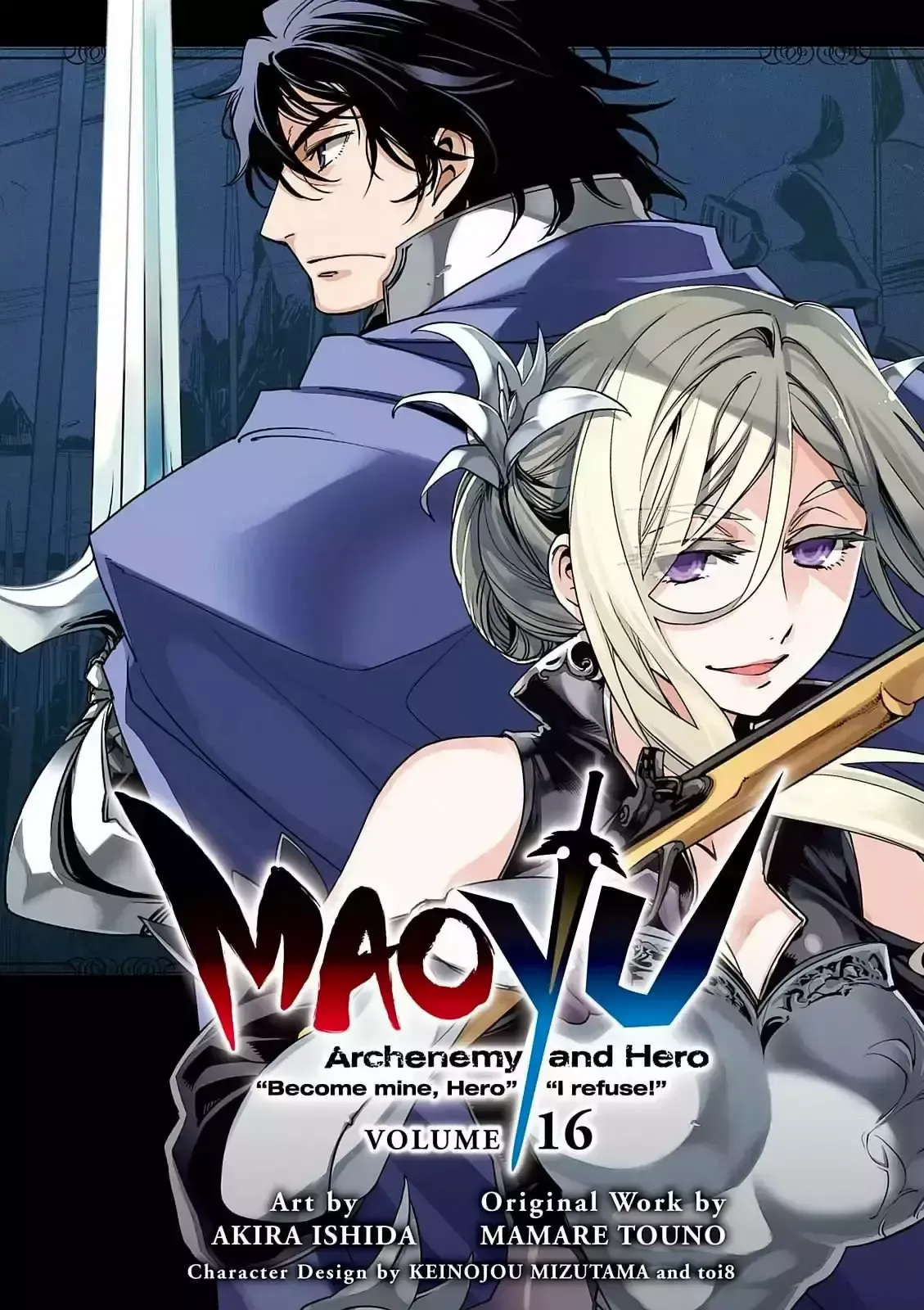 Maoyuu Maou Yuusha - "Kono Watashi no Mono Tonare, Yuusha yo" "Kotowaru!" Capítulo 52 en Línea - página 1