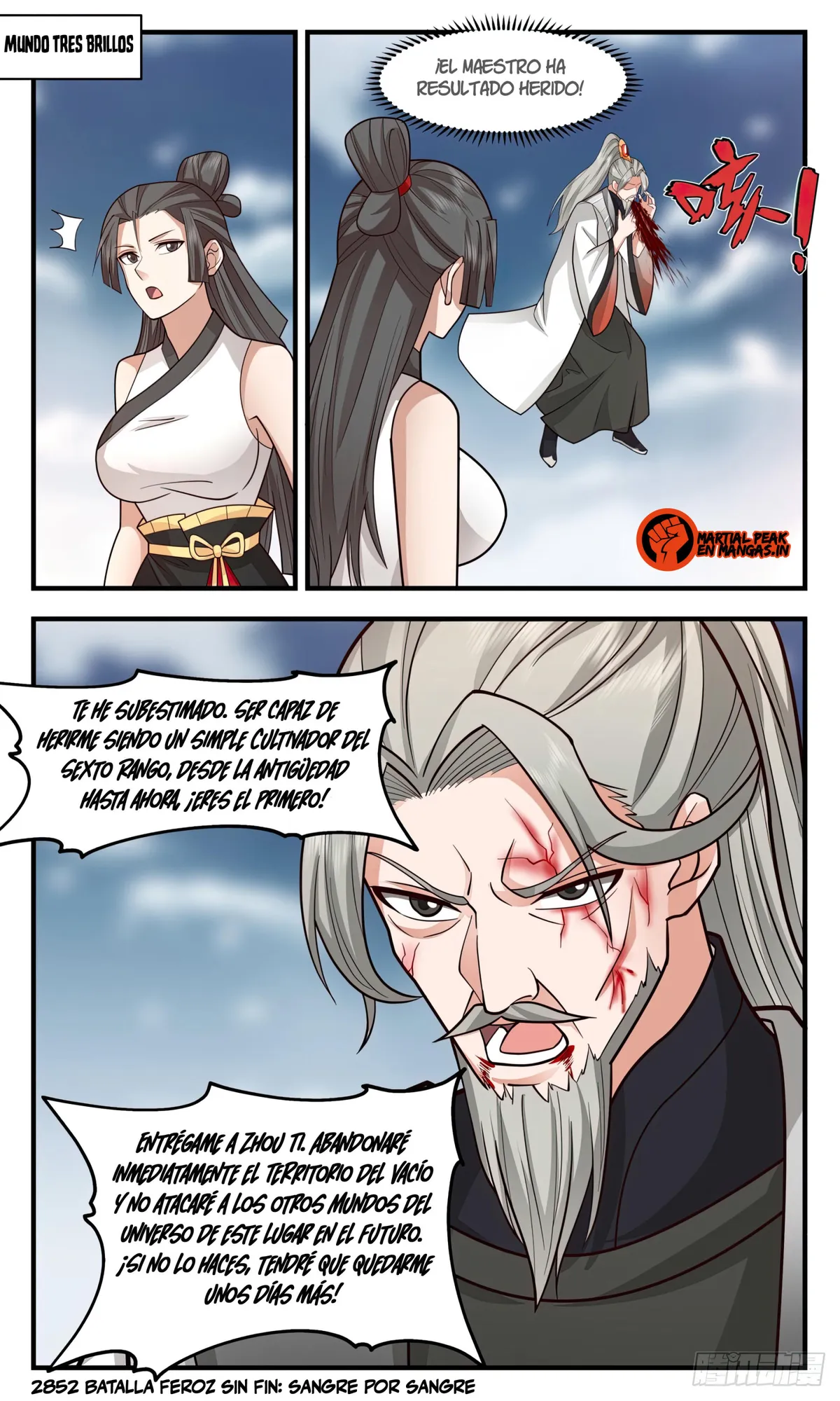 Martial Peak Capítulo 2852 en Línea - página 2