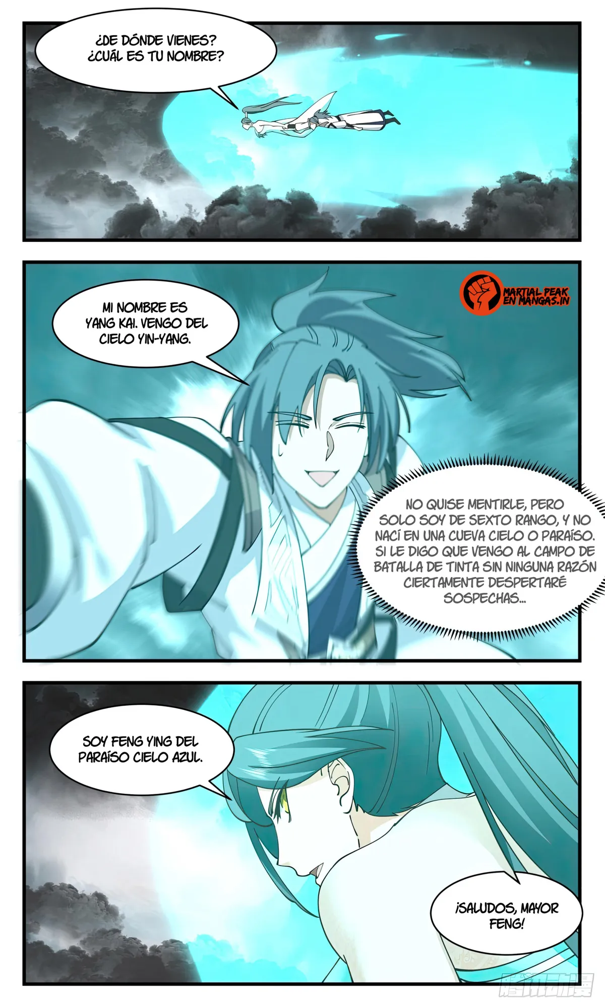 Martial Peak Capítulo 3045 en Línea - página 4