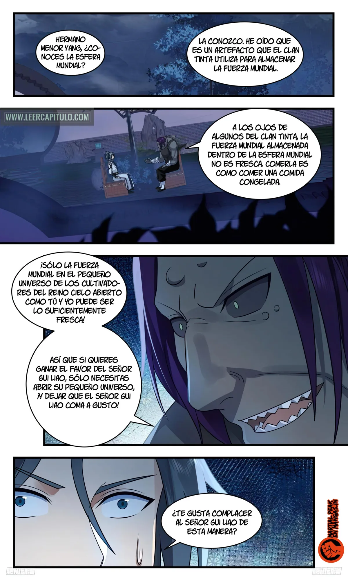Martial Peak Capítulo 3118 en Línea - página 5
