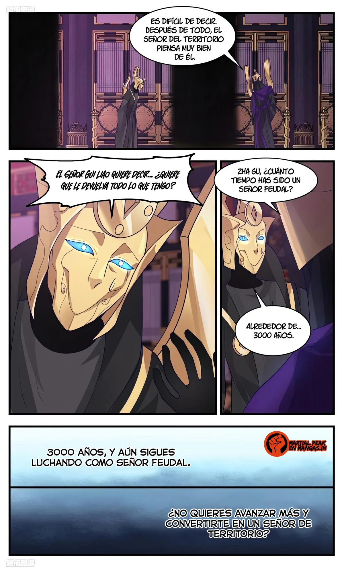 Martial Peak Capítulo 3122 en Línea - página 8