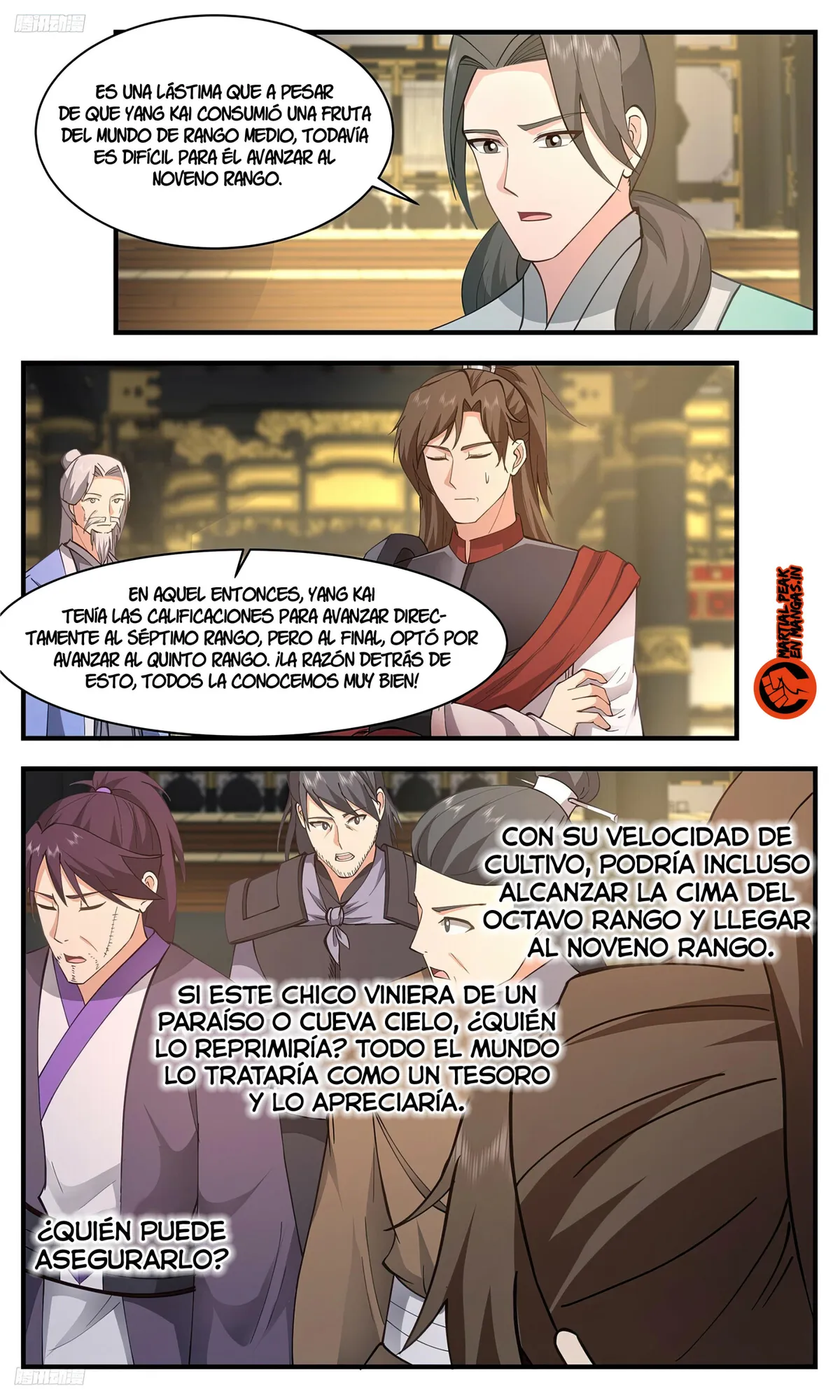 Martial Peak Capítulo 3345 en Línea - página 3
