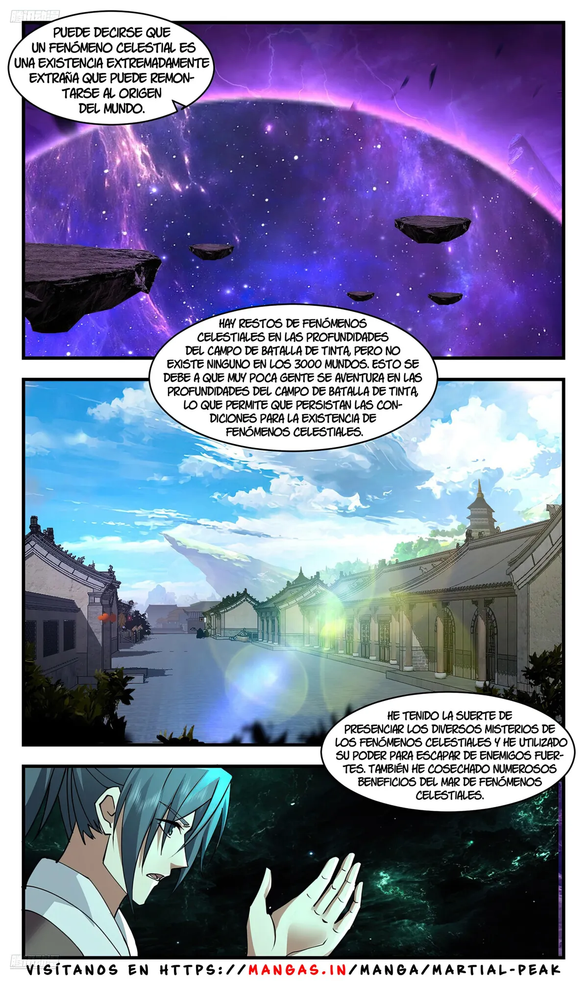 Martial Peak Capítulo 3566 en Línea - página 3