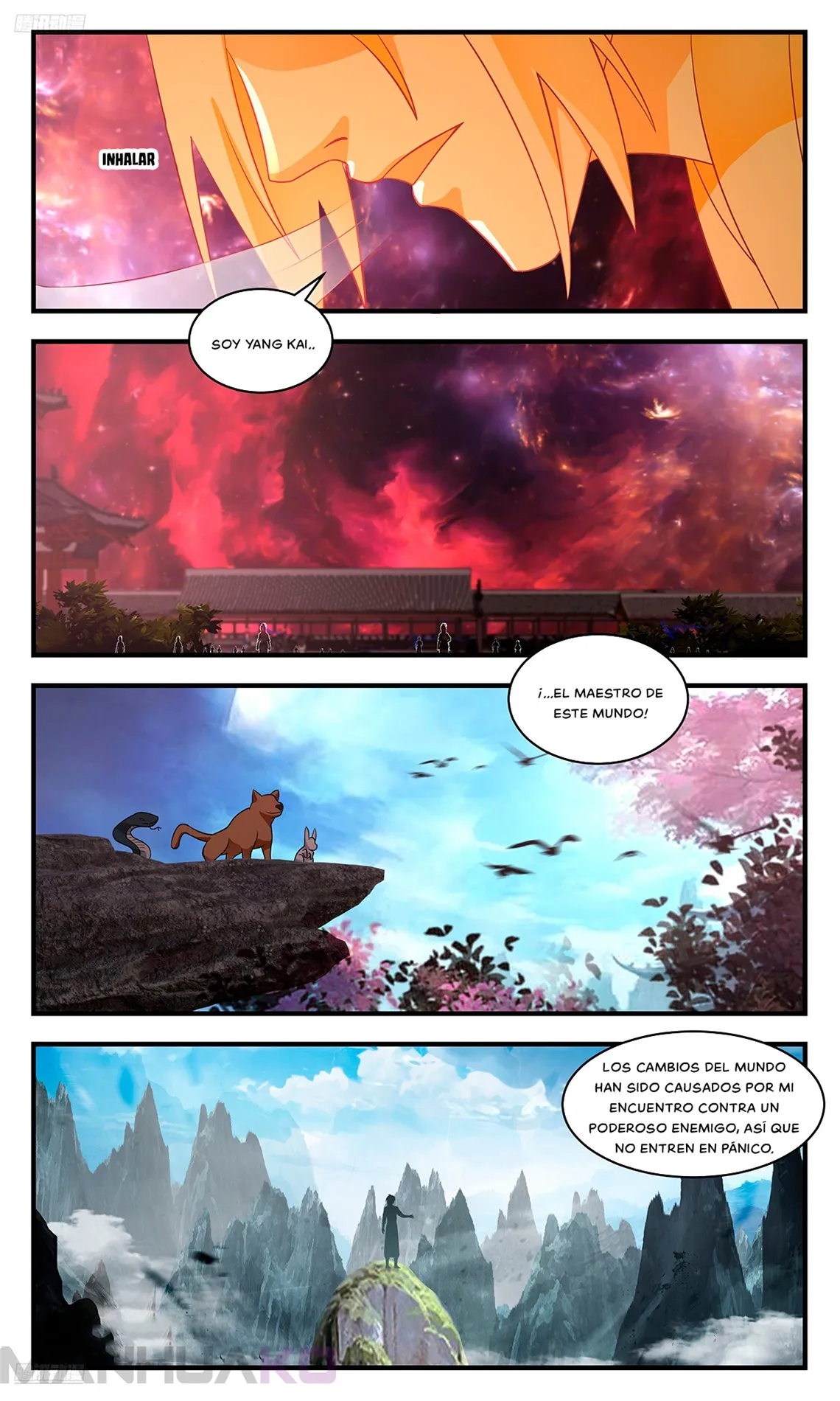 Martial Peak Capítulo 3587 en Línea - página 4