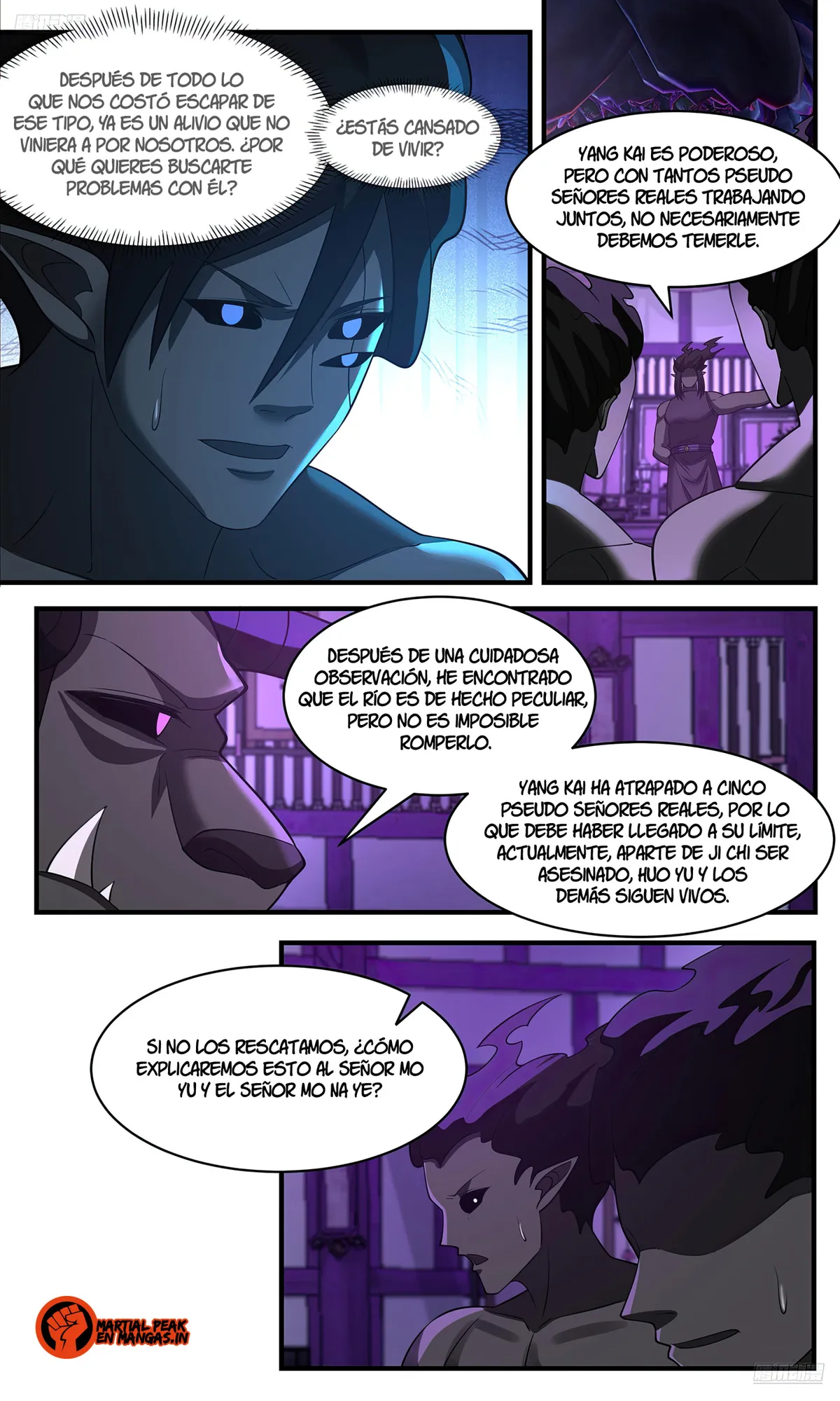 Martial Peak Capítulo 3635 en Línea - página 7