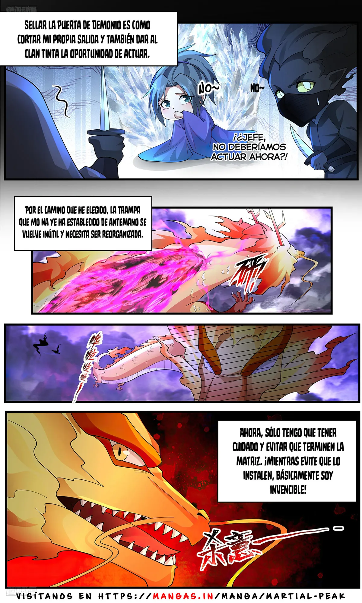 Martial Peak Capítulo 3642 en Línea - página 3