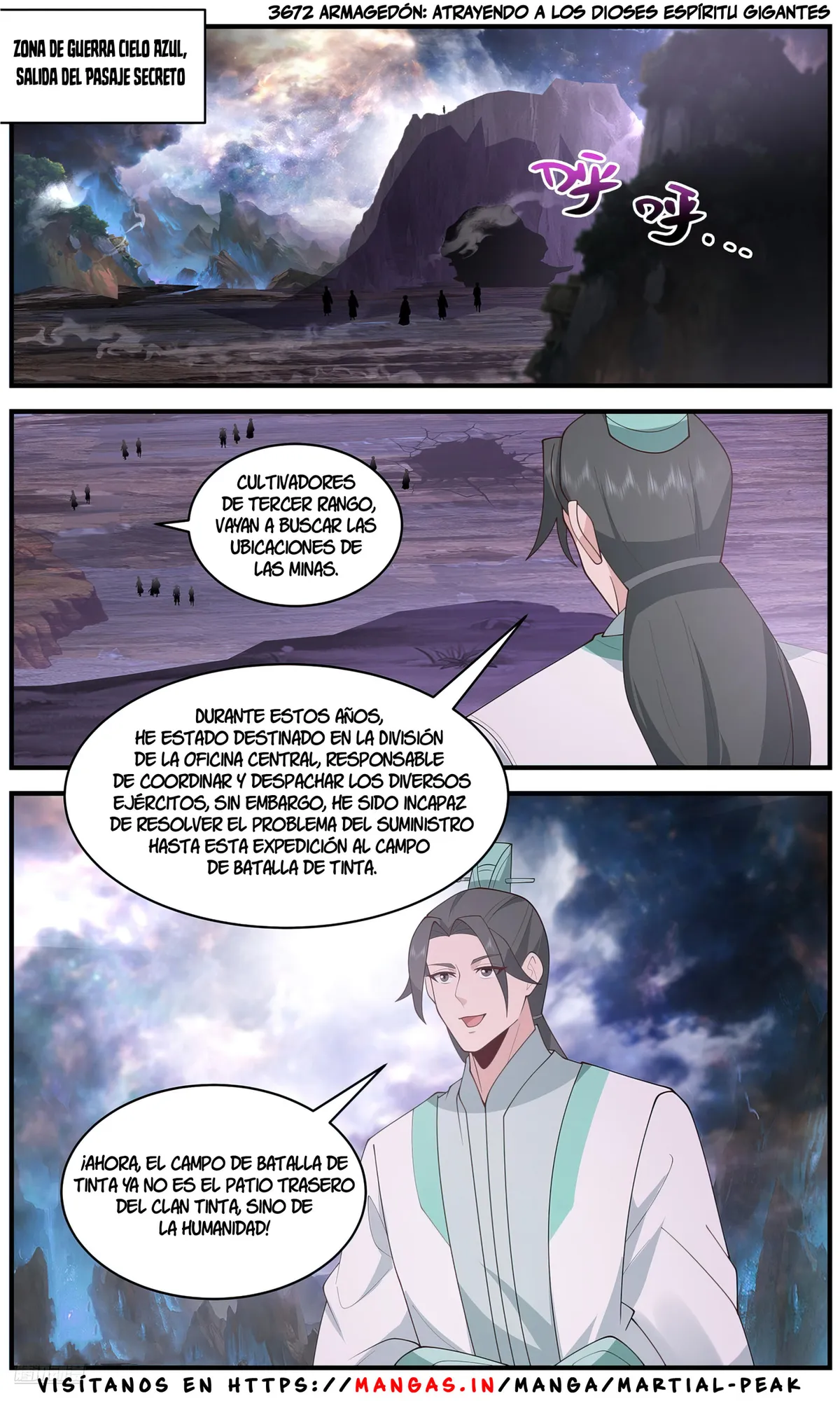 Martial Peak Capítulo 3672 en Línea - página 2