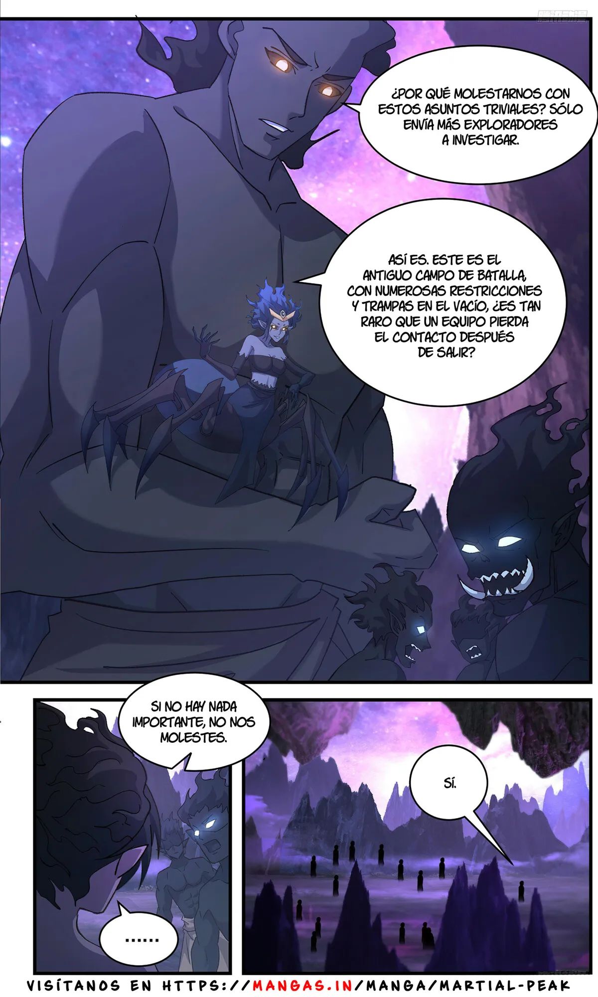 Martial Peak Capítulo 3722 en Línea - página 10