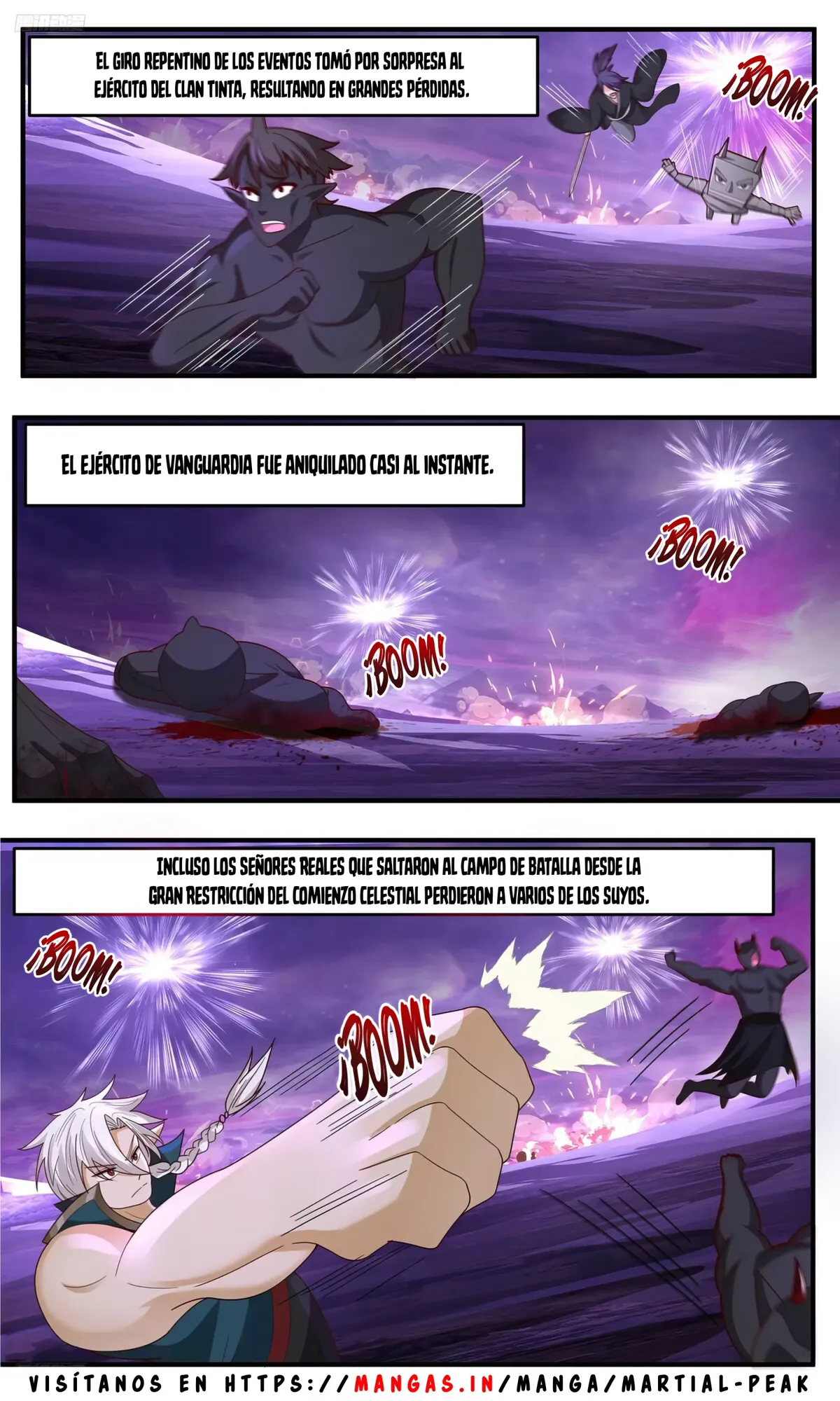 Martial Peak Capítulo 3787 en Línea - página 8