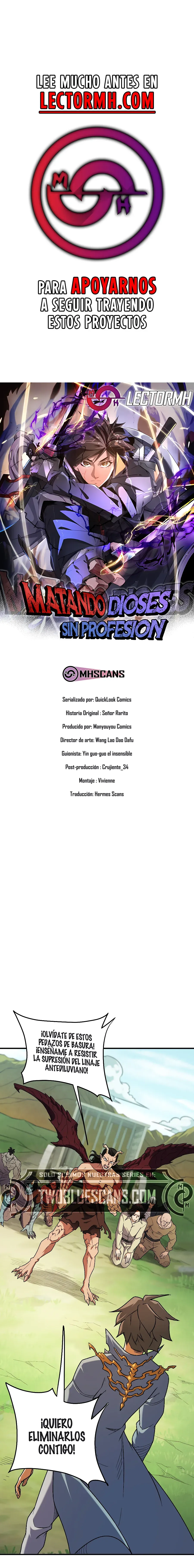 Matando a Dioses sin Profesión Capítulo 169 en Línea - página 1