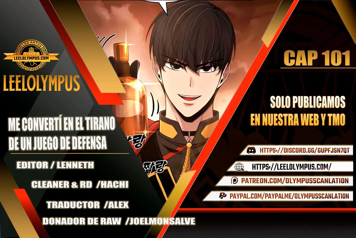 Me convertí en el tirano de un juego de defensa Capítulo 101 en Línea - página 1