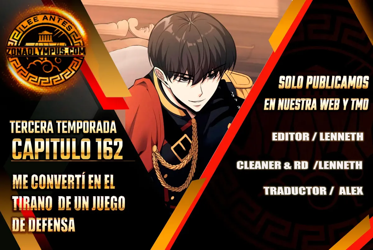 Me convertí en el tirano de un juego de defensa Capítulo 162 en Línea - página 1