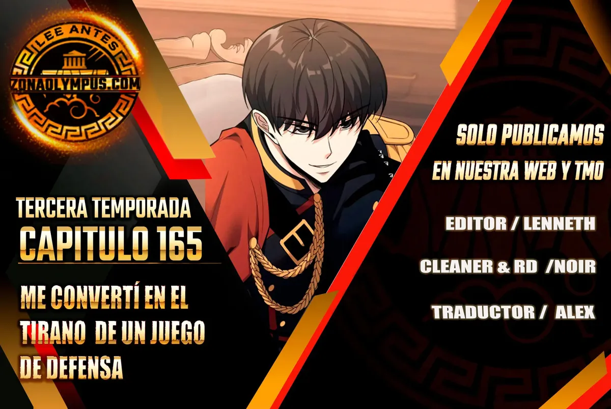 Me convertí en el tirano de un juego de defensa Capítulo 165 en Línea - página 1