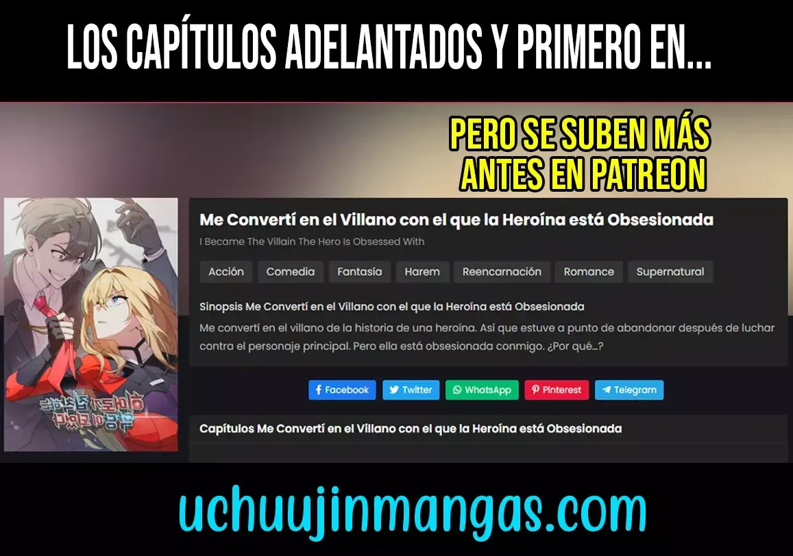 Me converti en el villano con el que la heroína esta obsesionada Capítulo 13 en Línea - página 3