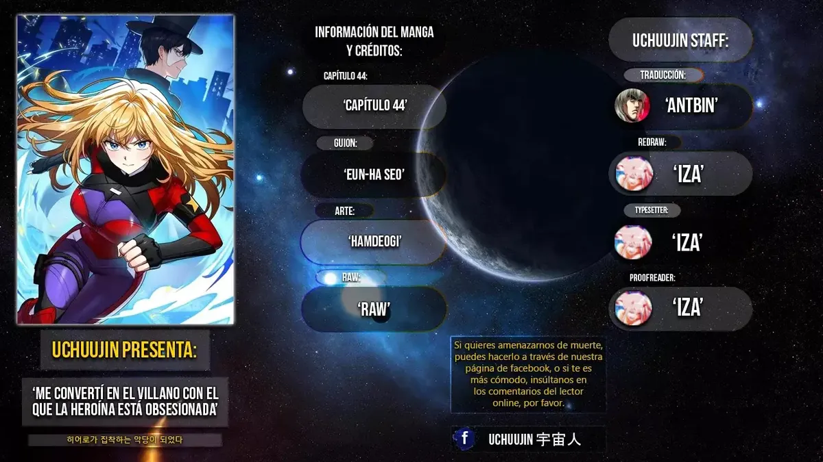 Me converti en el villano con el que la heroína esta obsesionada Capítulo 44 en Línea - página 1