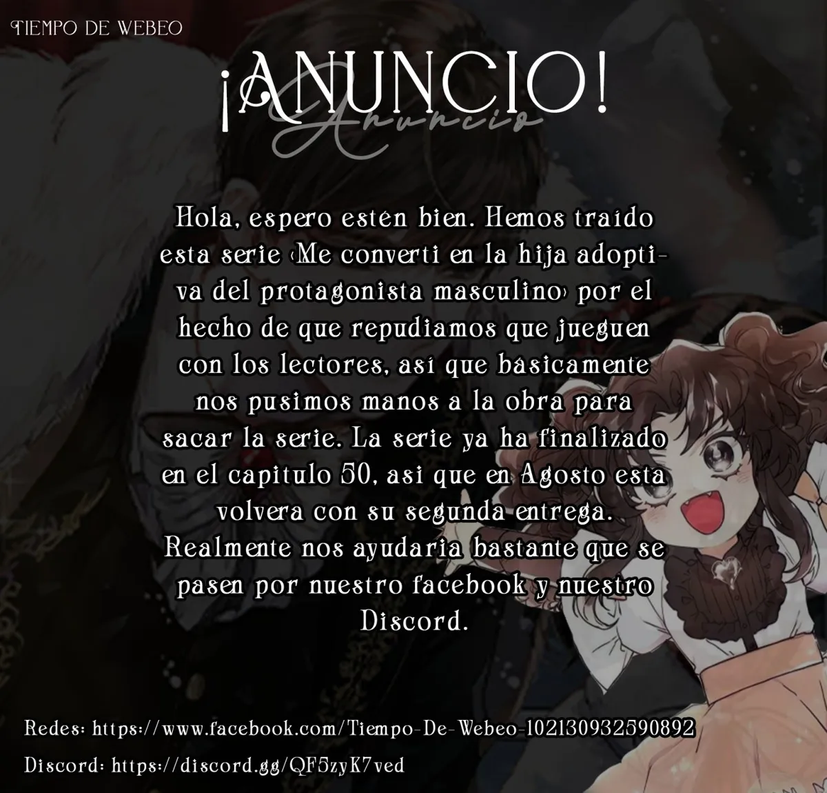 Me convertí en la hija adoptiva del protagonista masculino Capítulo 39 en Línea - página 1
