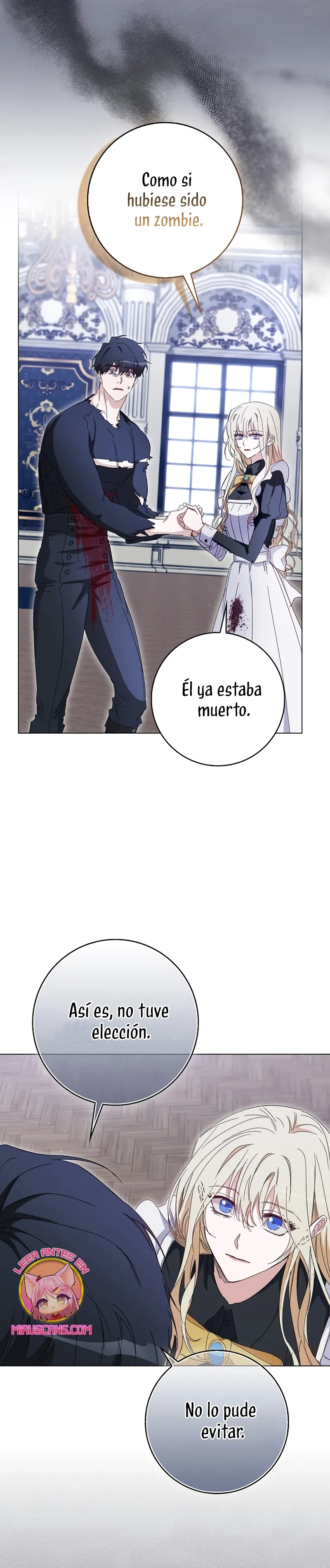 Me convertí en la sirvienta del protagonista de un juego de terror Capítulo 38 en Línea - página 11