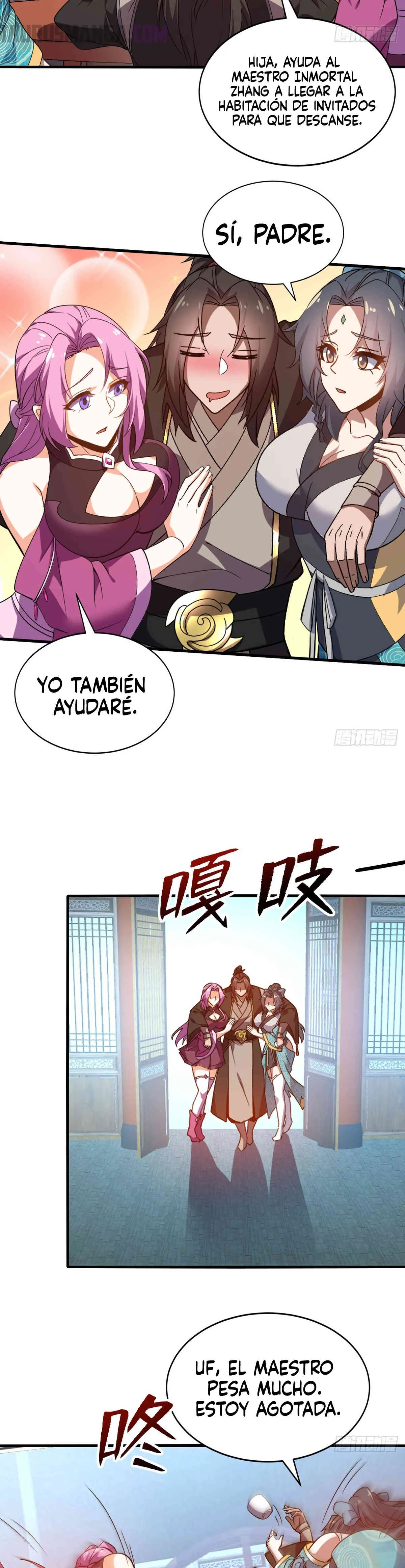 Me Vuelvo más Fuerte con solo Acostarme, Mientras mis Discípulas Cultivan Capítulo 13 en Línea - página 16