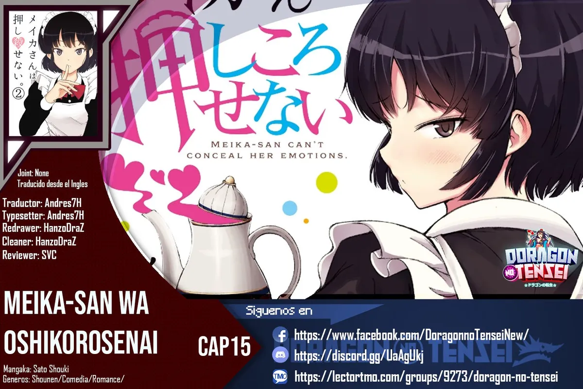 Meika-san wa Oshikorosenai Capítulo 15 en Línea - página 1