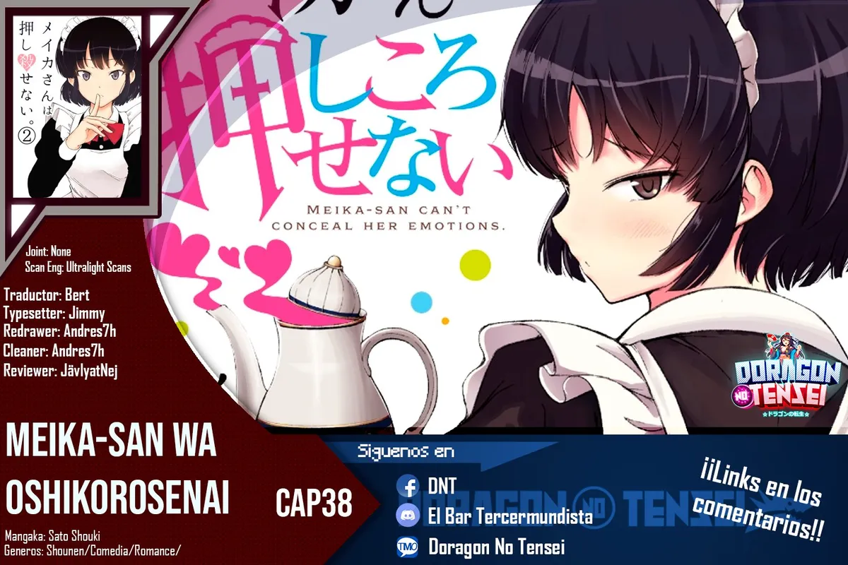Meika-san wa Oshikorosenai Capítulo 38 en Línea - página 1