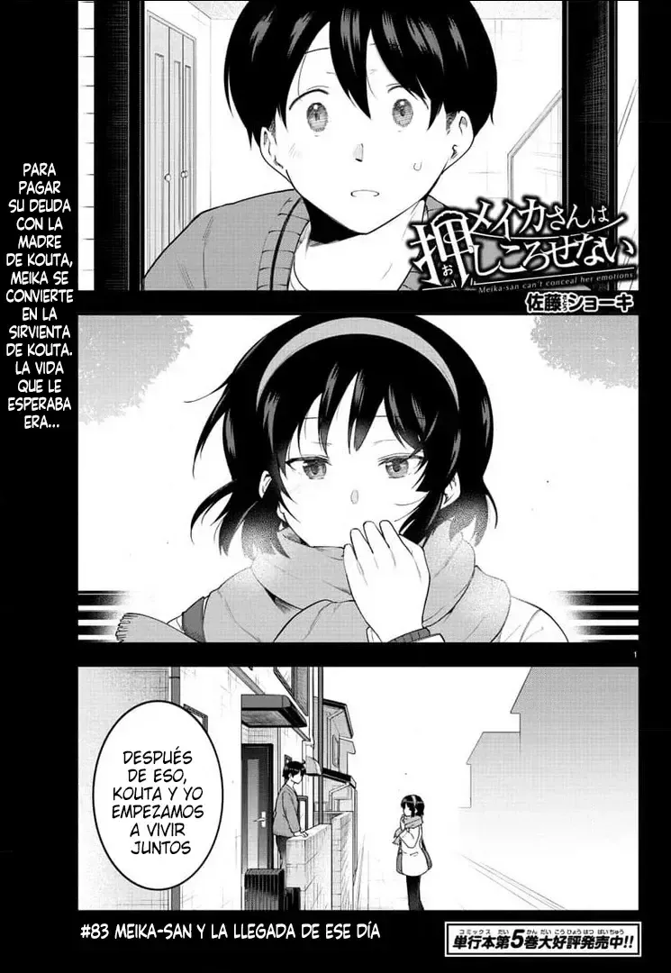 Meika-san wa Oshikorosenai Capítulo 83 en Línea - página 1