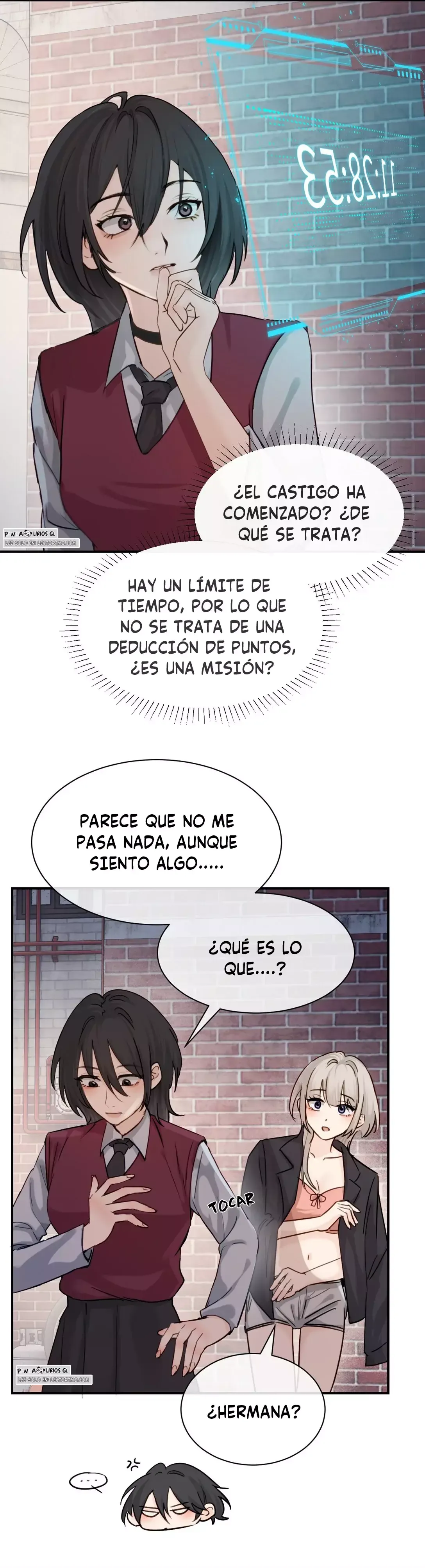 Mi hermanita solo quiere que la intimide Capítulo 18 en Línea - página 4