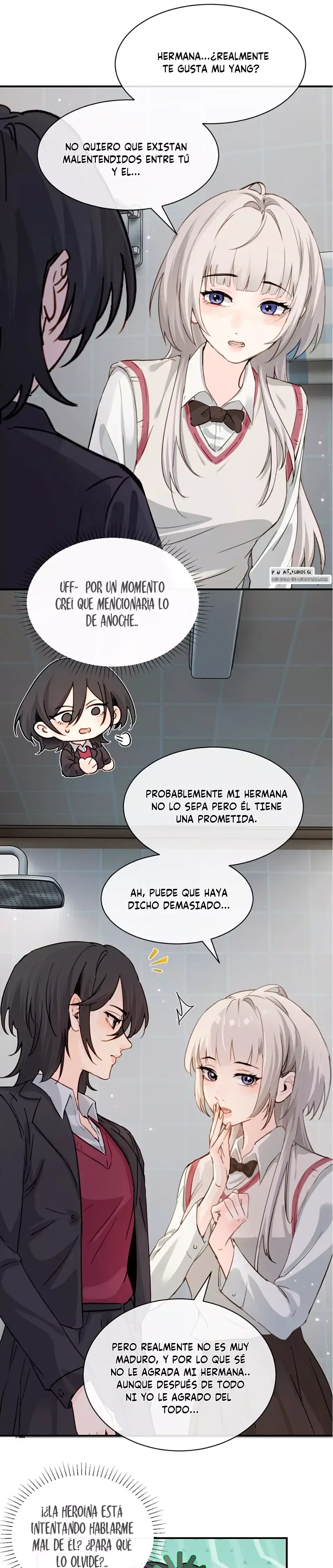 Mi hermanita solo quiere que la intimide Capítulo 22 en Línea - página 8