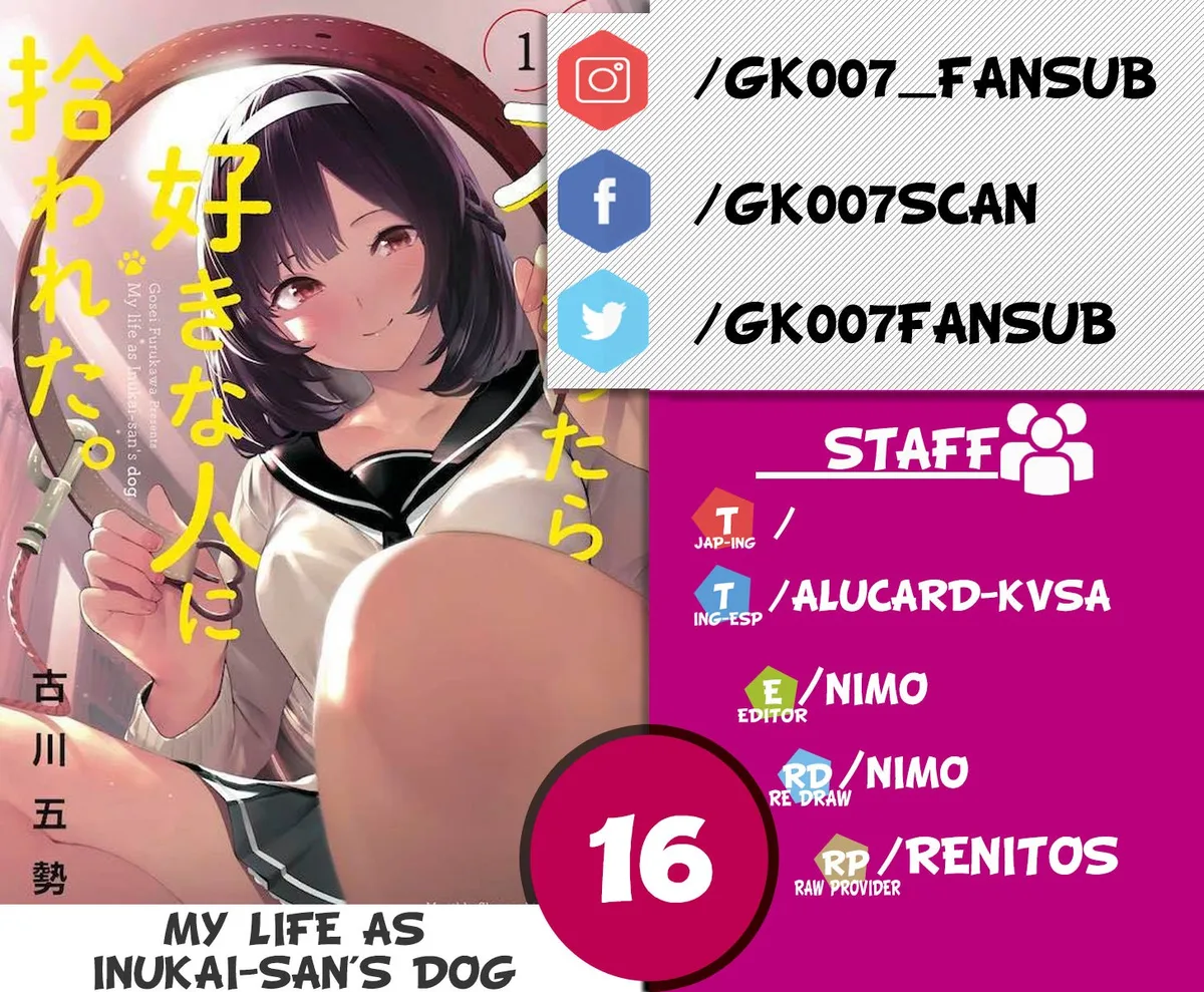 Mi vida como el perro de Inukai-san Capítulo 16 en Línea - página 1