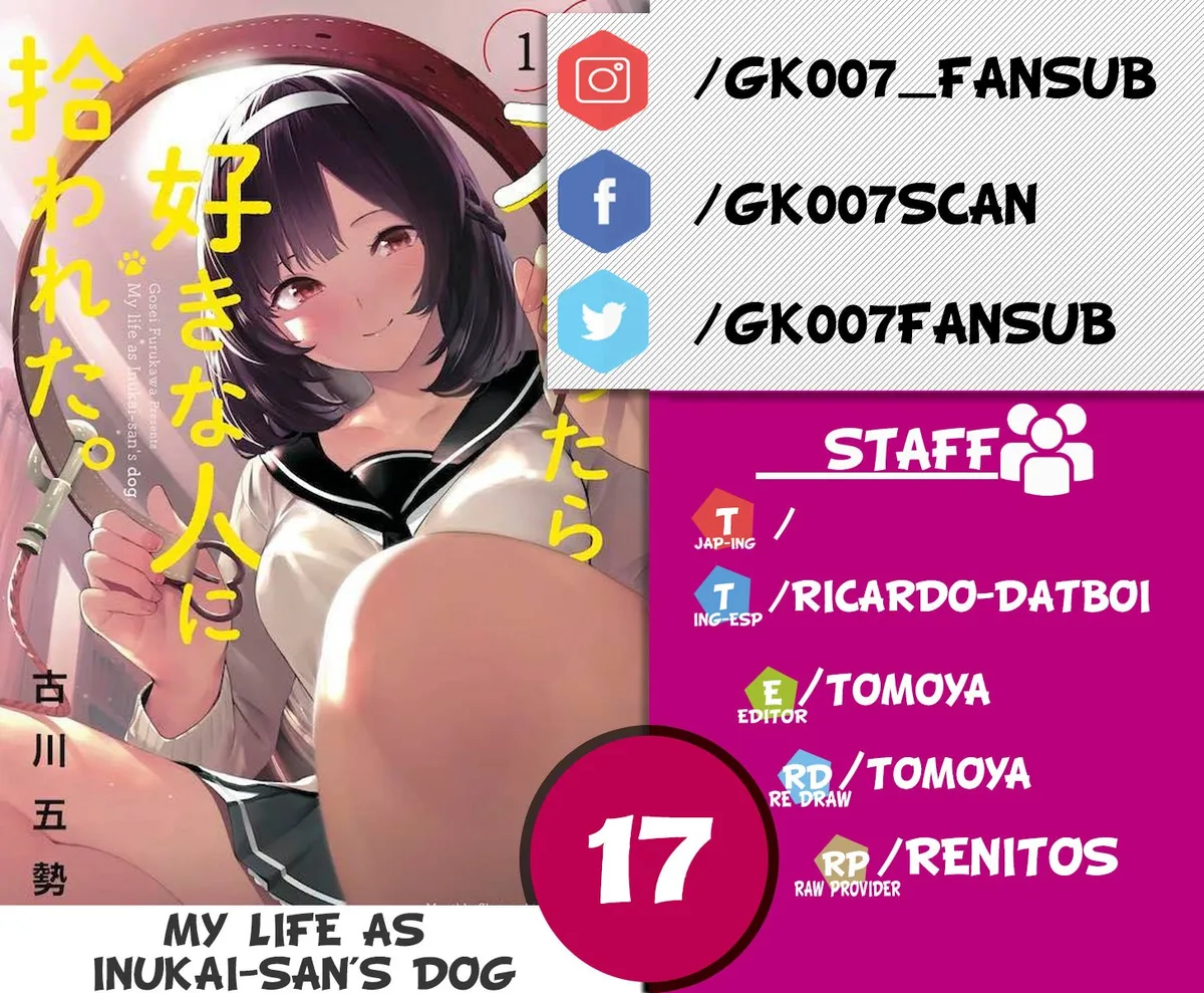 Mi vida como el perro de Inukai-san Capítulo 17 en Línea - página 1