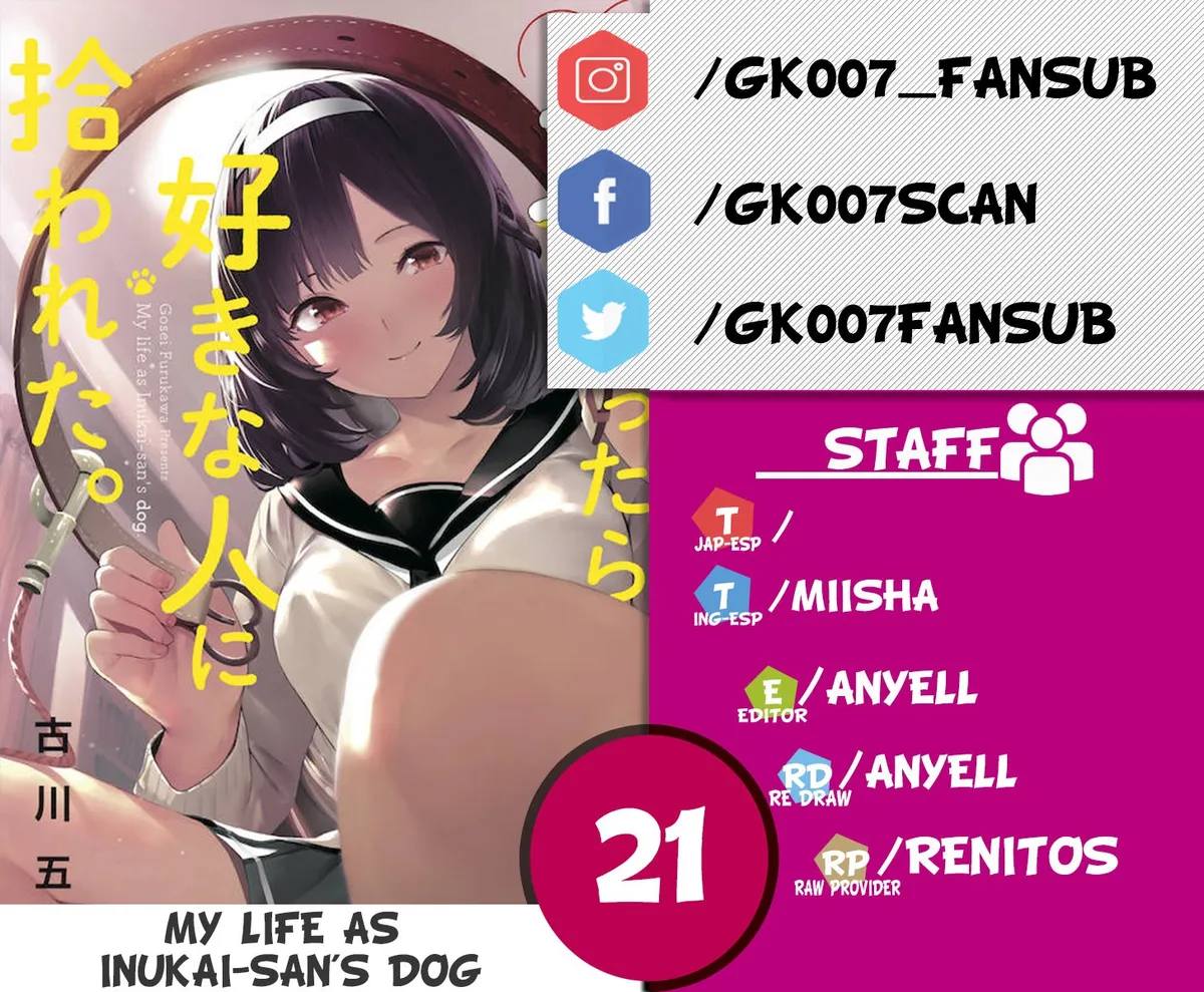 Mi vida como el perro de Inukai-san Capítulo 21 en Línea - página 1