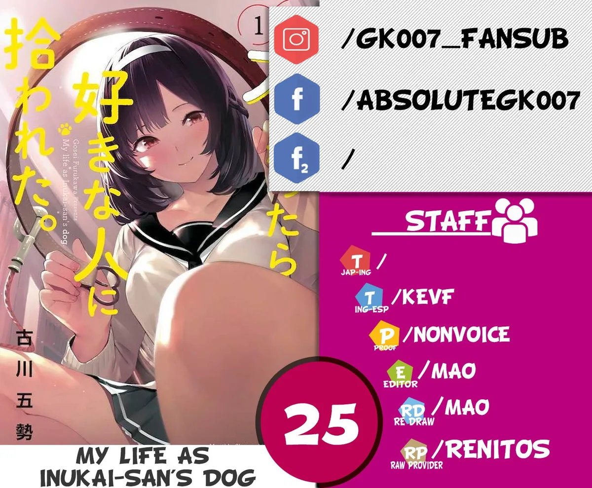 Mi vida como el perro de Inukai-san Capítulo 25 en Línea - página 1