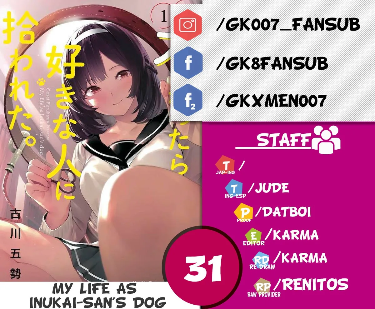 Mi vida como el perro de Inukai-san Capítulo 31 en Línea - página 1