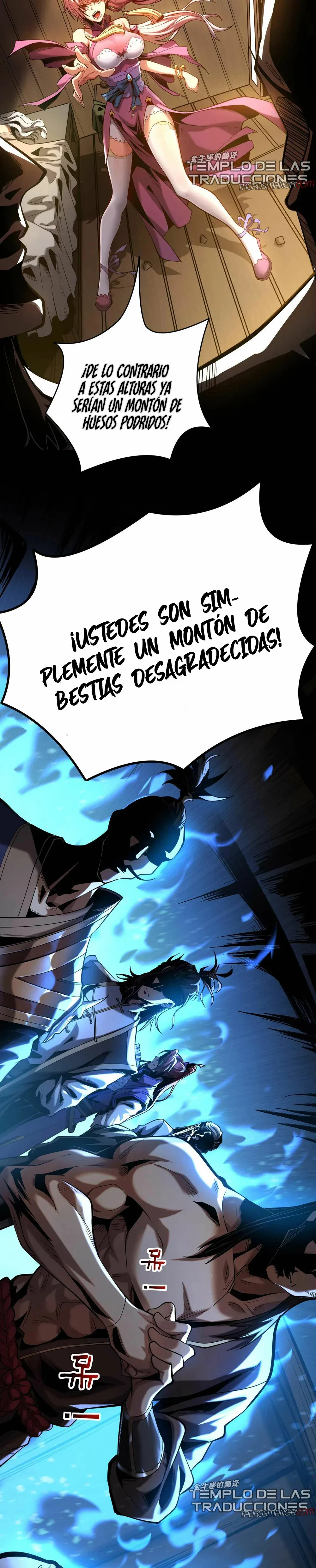 ¡Mientras mis discípulos se matan entrenando, yo me relajo! Capítulo 1 en Línea - página 8