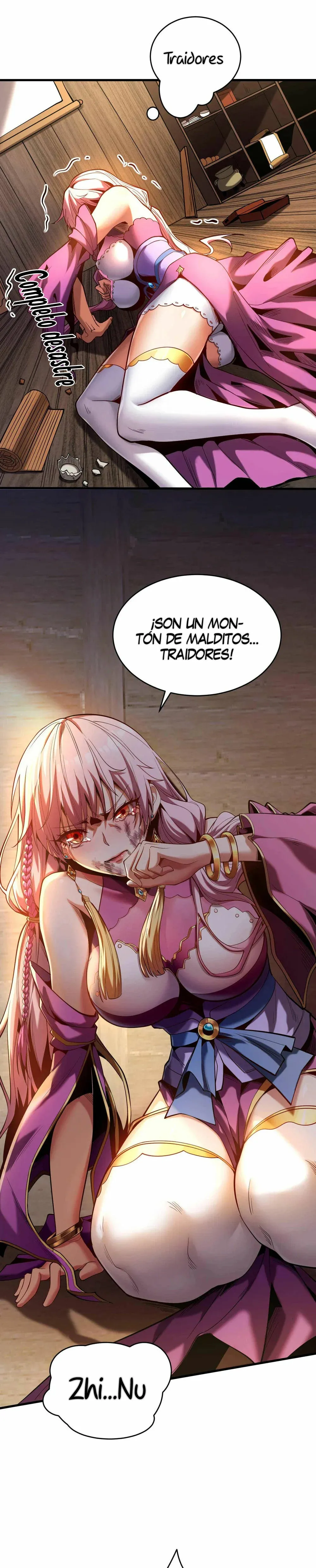 ¡Mientras mis discípulos se matan entrenando, yo me relajo! Capítulo 1 en Línea - página 12
