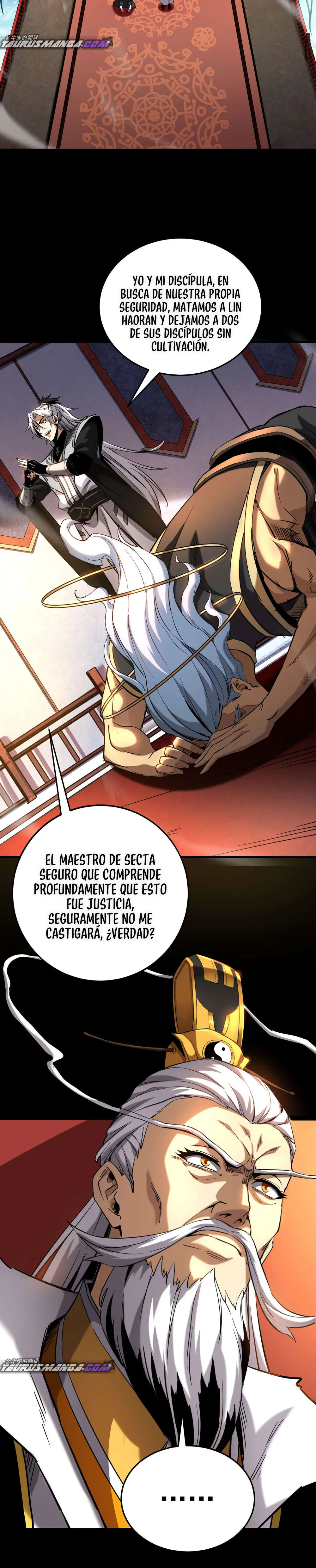 ¡Mientras mis discípulos se matan entrenando, yo me relajo! Capítulo 10 en Línea - página 6