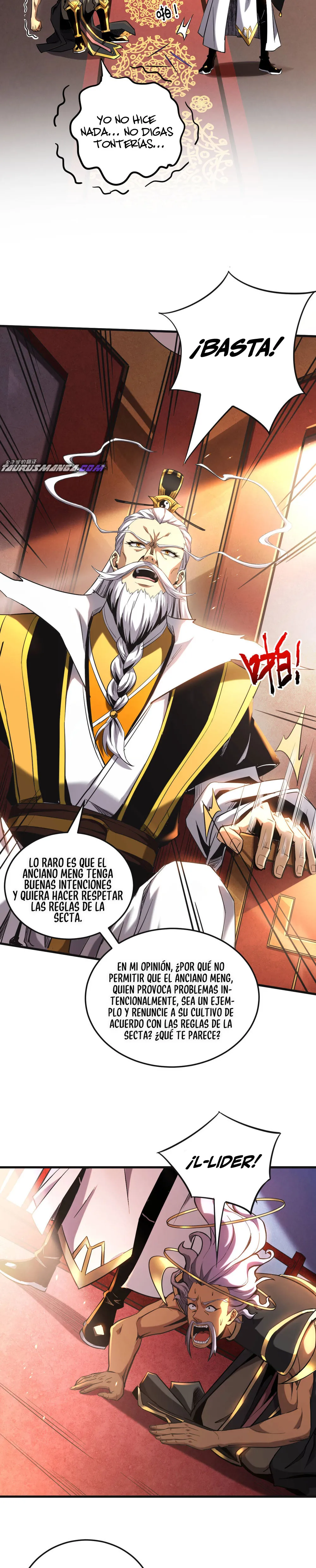 ¡Mientras mis discípulos se matan entrenando, yo me relajo! Capítulo 10 en Línea - página 9