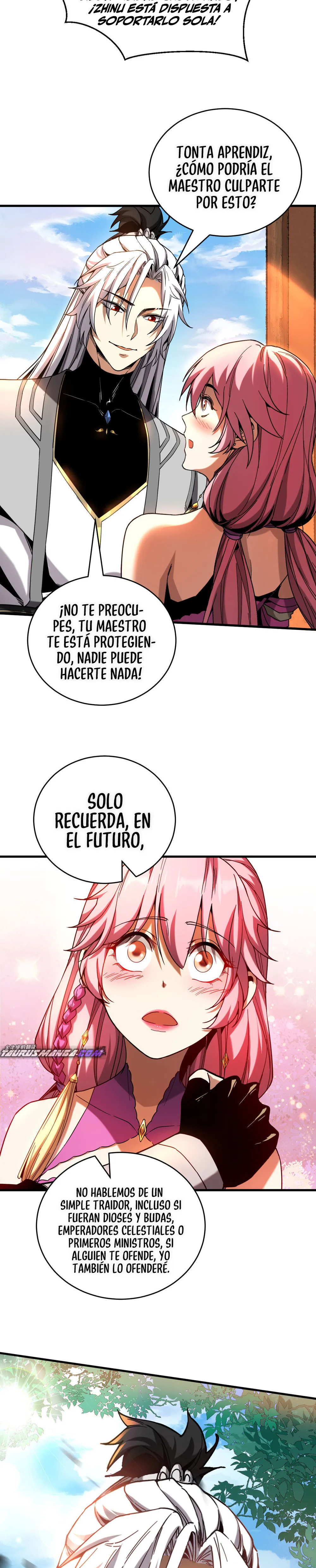 ¡Mientras mis discípulos se matan entrenando, yo me relajo! Capítulo 10 en Línea - página 13