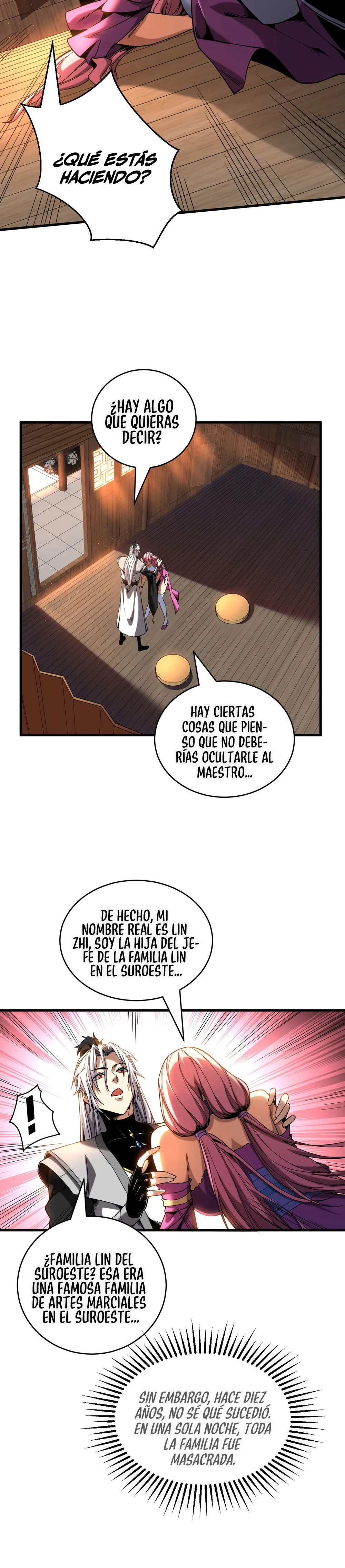 ¡Mientras mis discípulos se matan entrenando, yo me relajo! Capítulo 10 en Línea - página 15